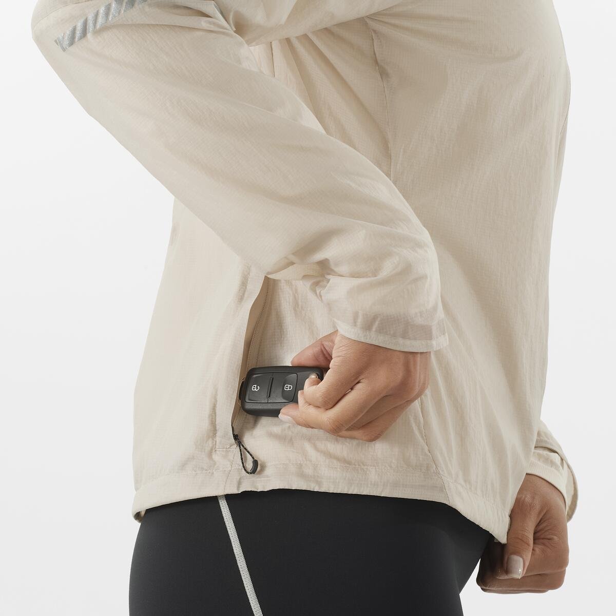 Bunda Salomon Sense Flow Jacket W - béžová