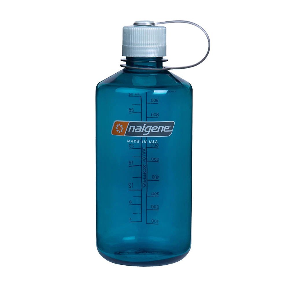 Lahev Nalgene Narrow Mouth 1l Sustain - modrá