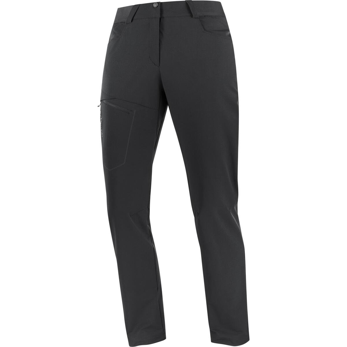 Kalhoty Salomon Wayfarer Warm Pants W - černá (zkrácená délka)