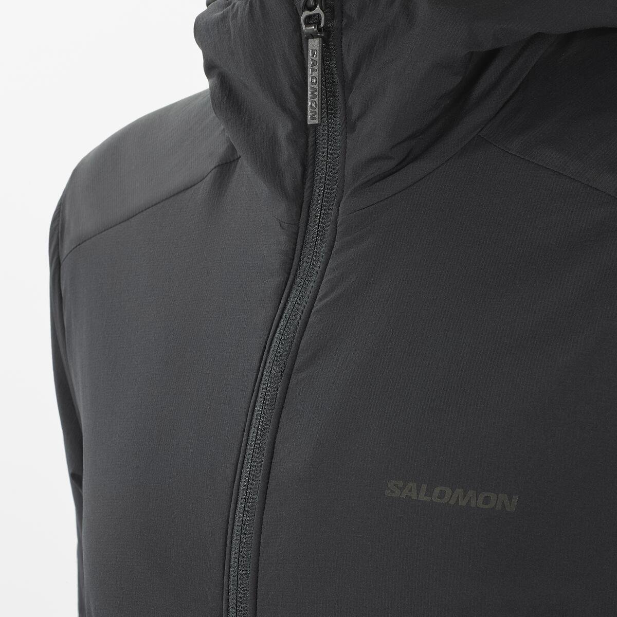 Bunda Salomon Mountain Flex Jkt HD W Jacket - čierna