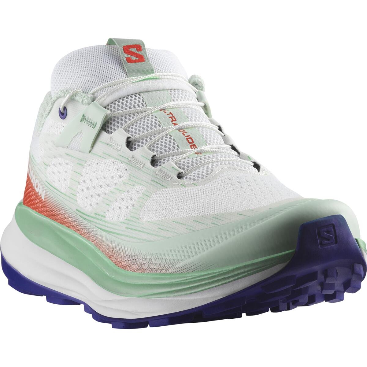 Obuv Salomon Ultra Glide 2 W - biela/zelená/červená