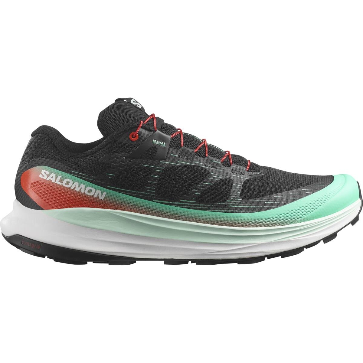 Obuv Salomon Ultra Glide 2 M - čierna/zelená/červená