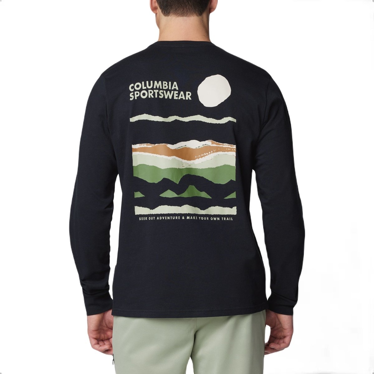 Triko Columbia Explorers Canyon™ Long Sleeve T-Shirt M - černá