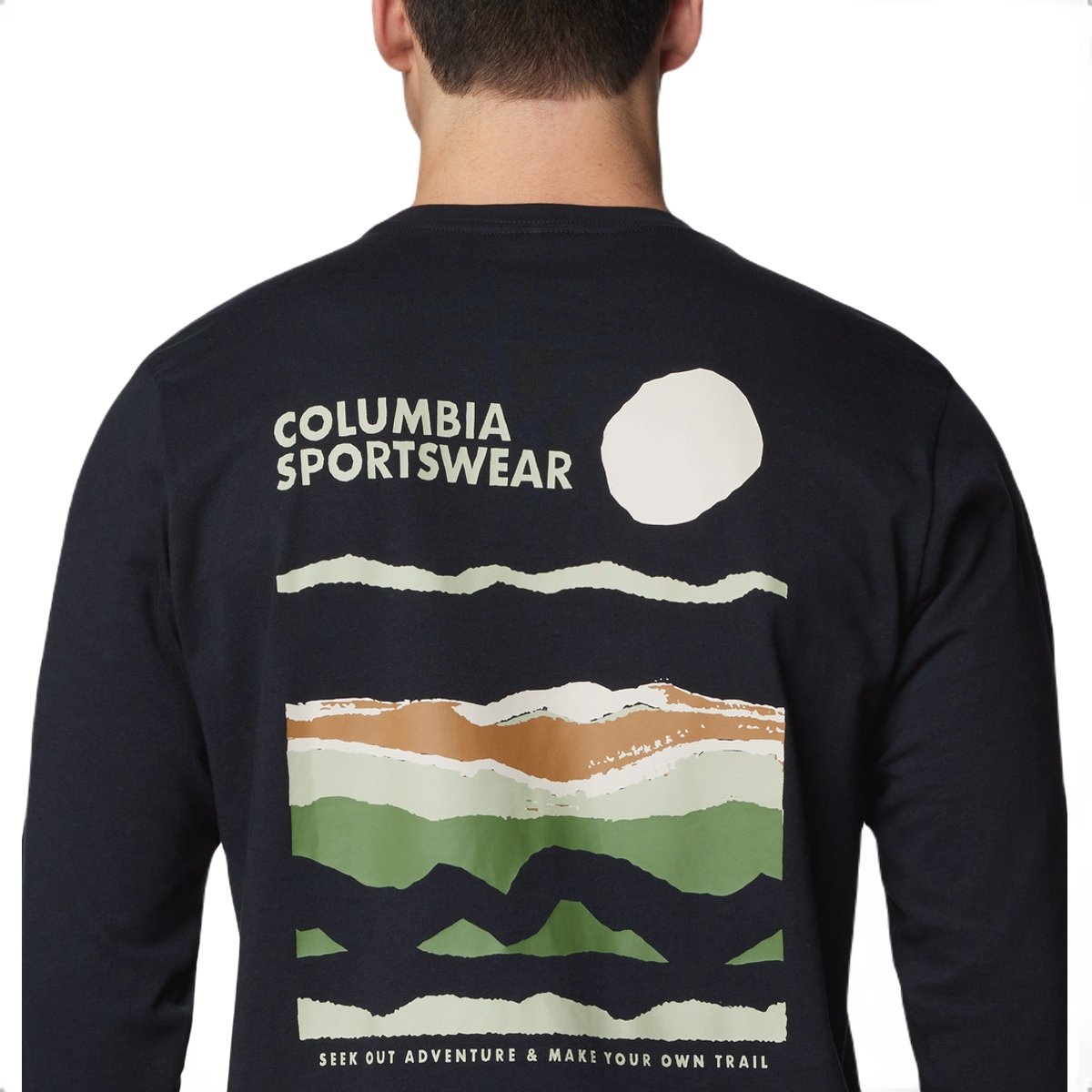 Columbia Explorers Canyon™ Tričko s dlhým rukávom M - čierne