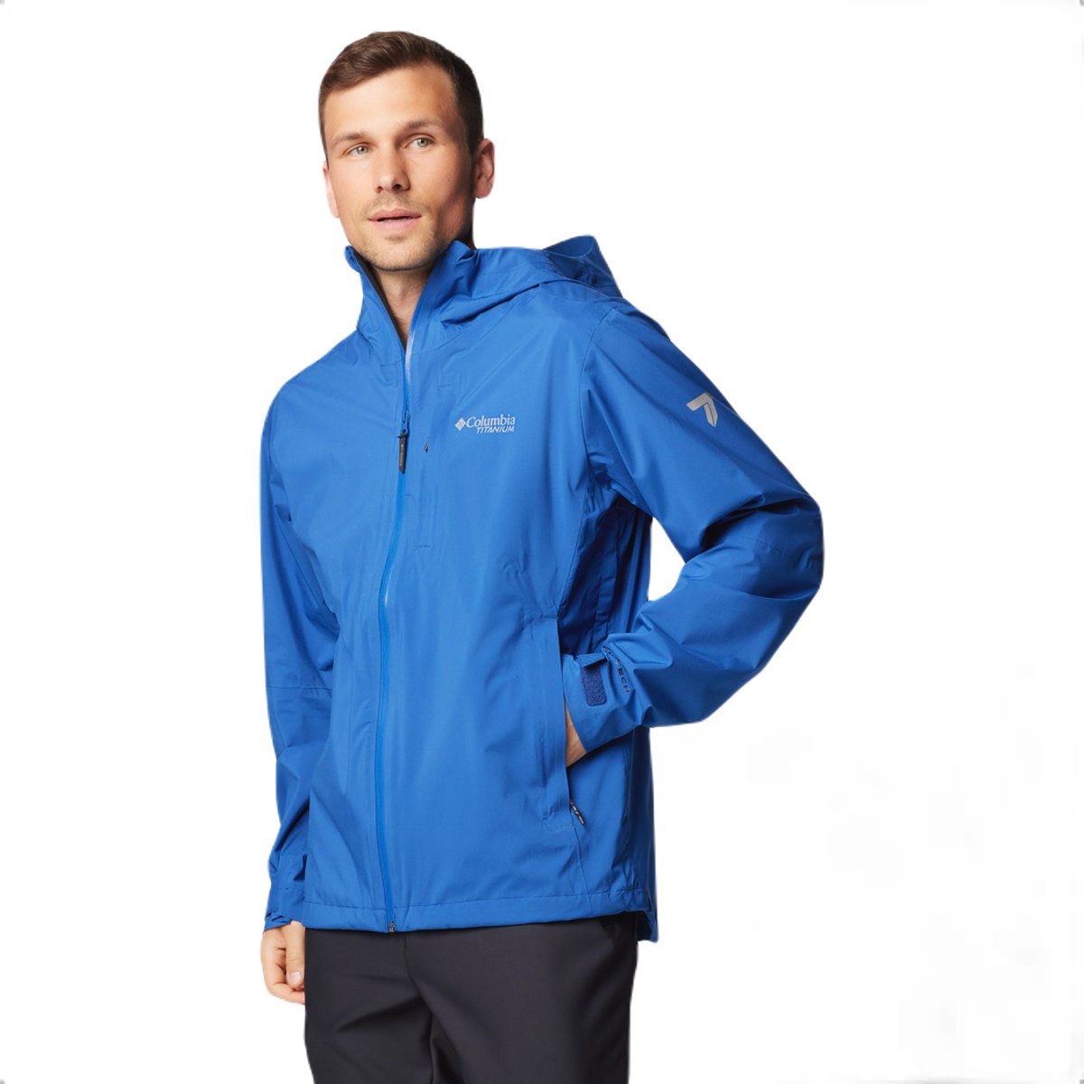 Columbia Ampli-Dry™ II Shell Jacket M - modrá