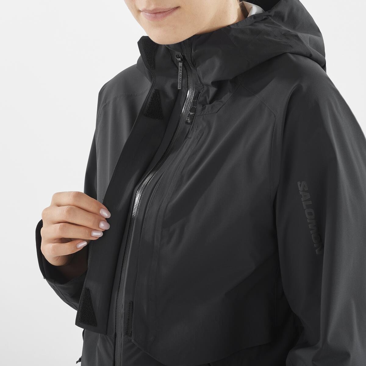 Bunda Salomon Outerpath 2.5L Pro Jkt W - černá