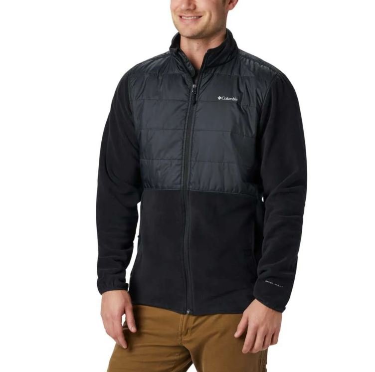 Mikina Columbia Basin Butte™ Full Zip Fleece II M - černá