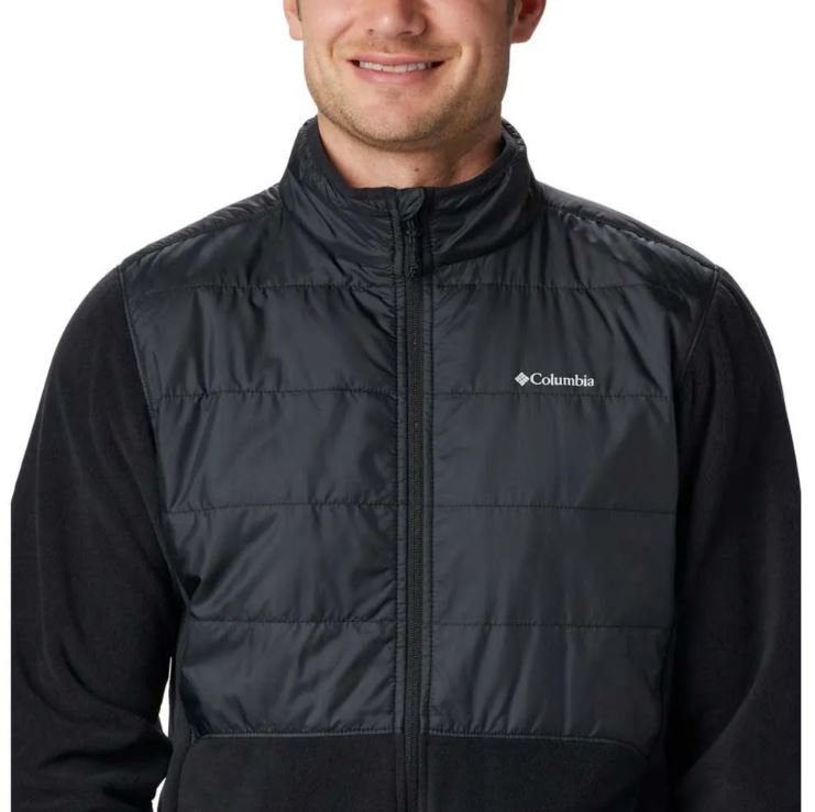 Mikina Columbia Basin Butte™ Full Zip Fleece II M - černá