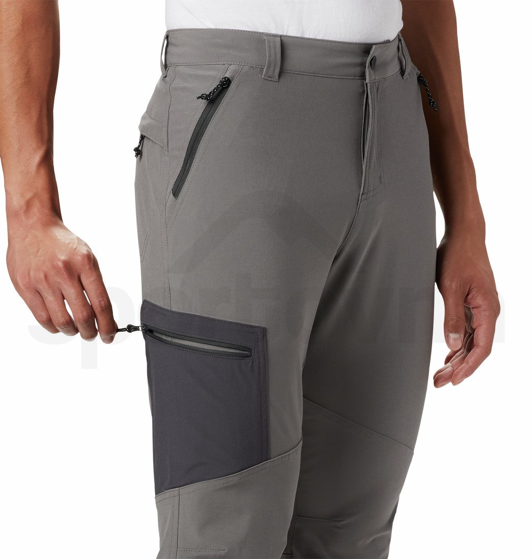 Kalhoty Columbia Triple Canyon Pant M - šedá (prodloužená délka)