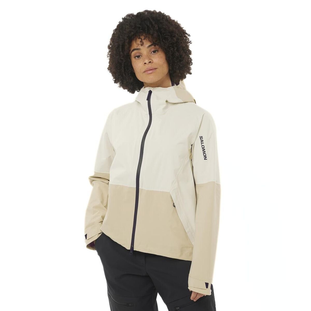 Bunda Salomon Outerpath 2.5L Jkt W - béžová