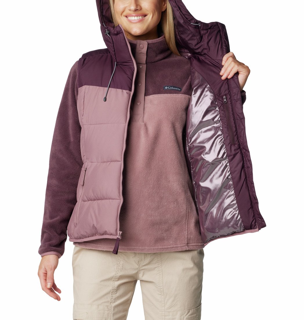 Columbia Pike Lake™ II Insulated Vest W - ružová