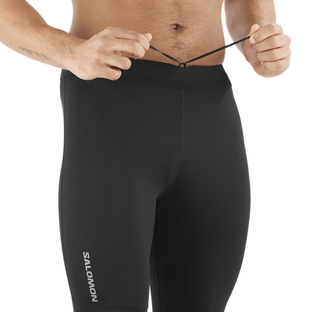 Legíny Salomon Cross Run Tights M - černá