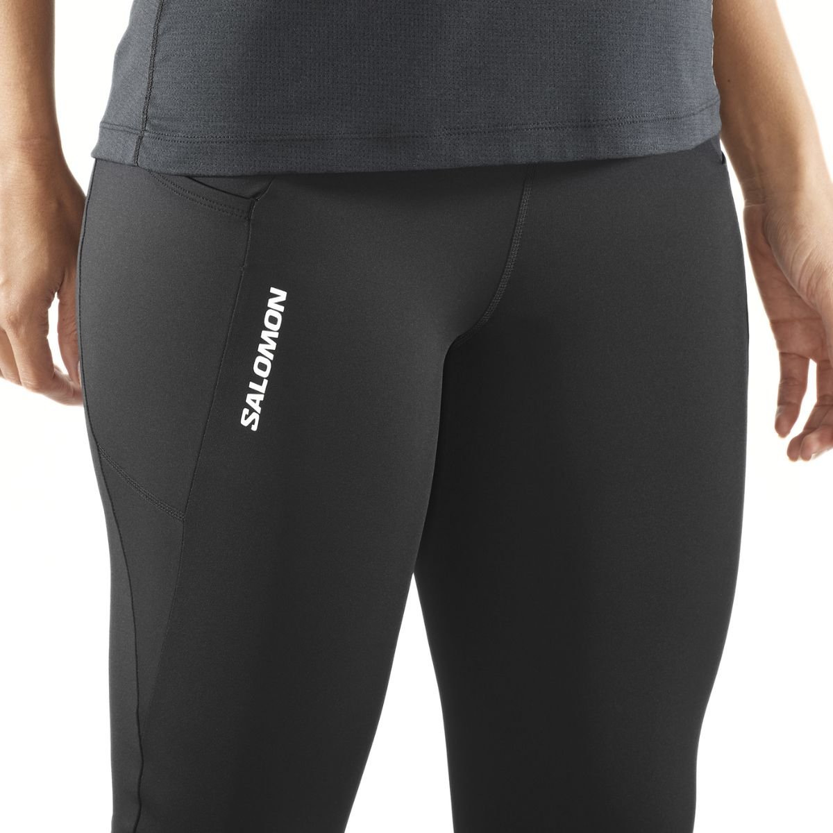 Legíny Salomon Cross Run 28'' Tights W - černá