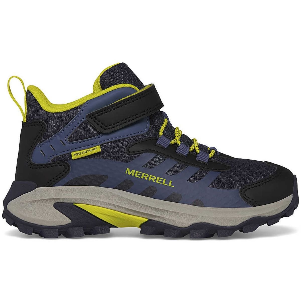 Topánky Merrell Moab Speed 2 Mid A/C WTRPF J - blue/yellow