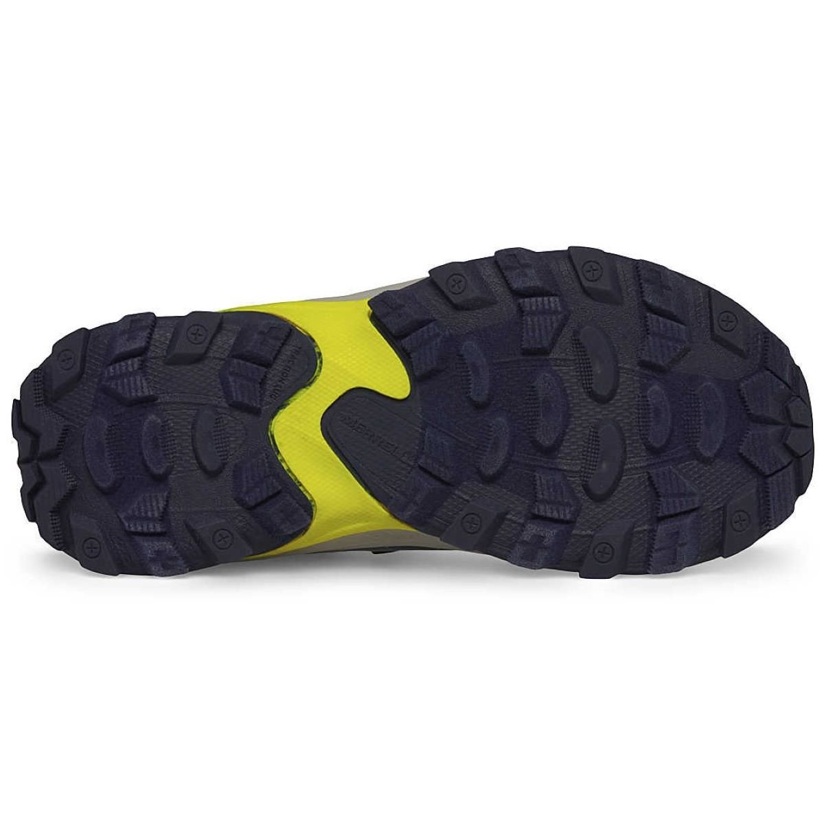 Obuv Merrell Moab Speed 2 Mid A/C WTRPF J - modrá/žlutá