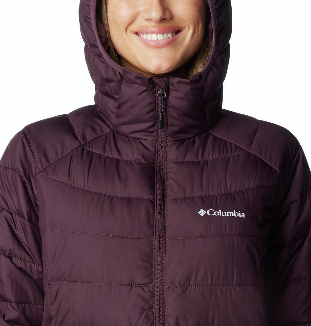 Bunda Columbia Powder Lite™ II Mid Jacket W - fialová