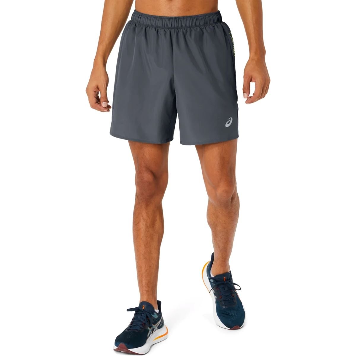 Šortky Asics Icon Short M - šedá/žltá