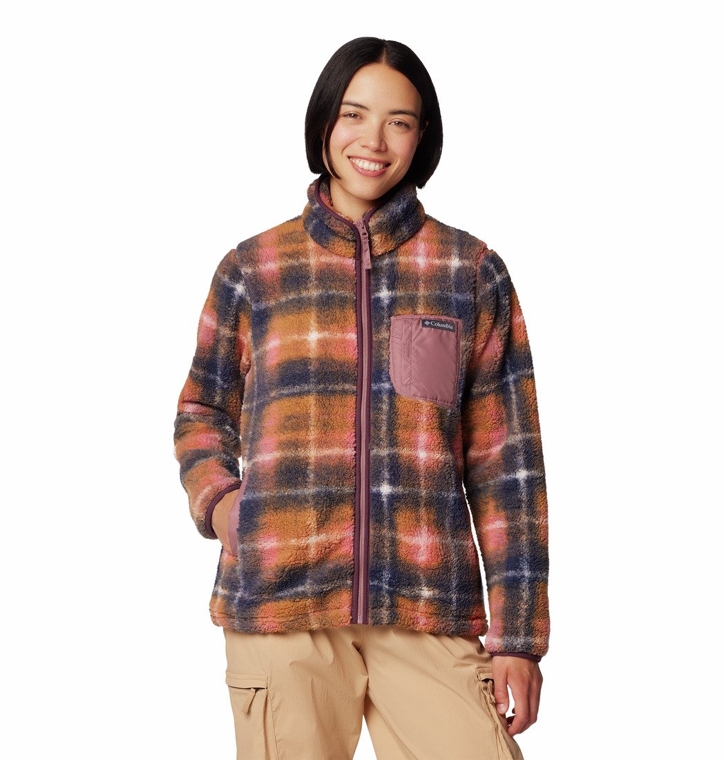 Columbia West Bend™ Print Full Zip II W - hnedá