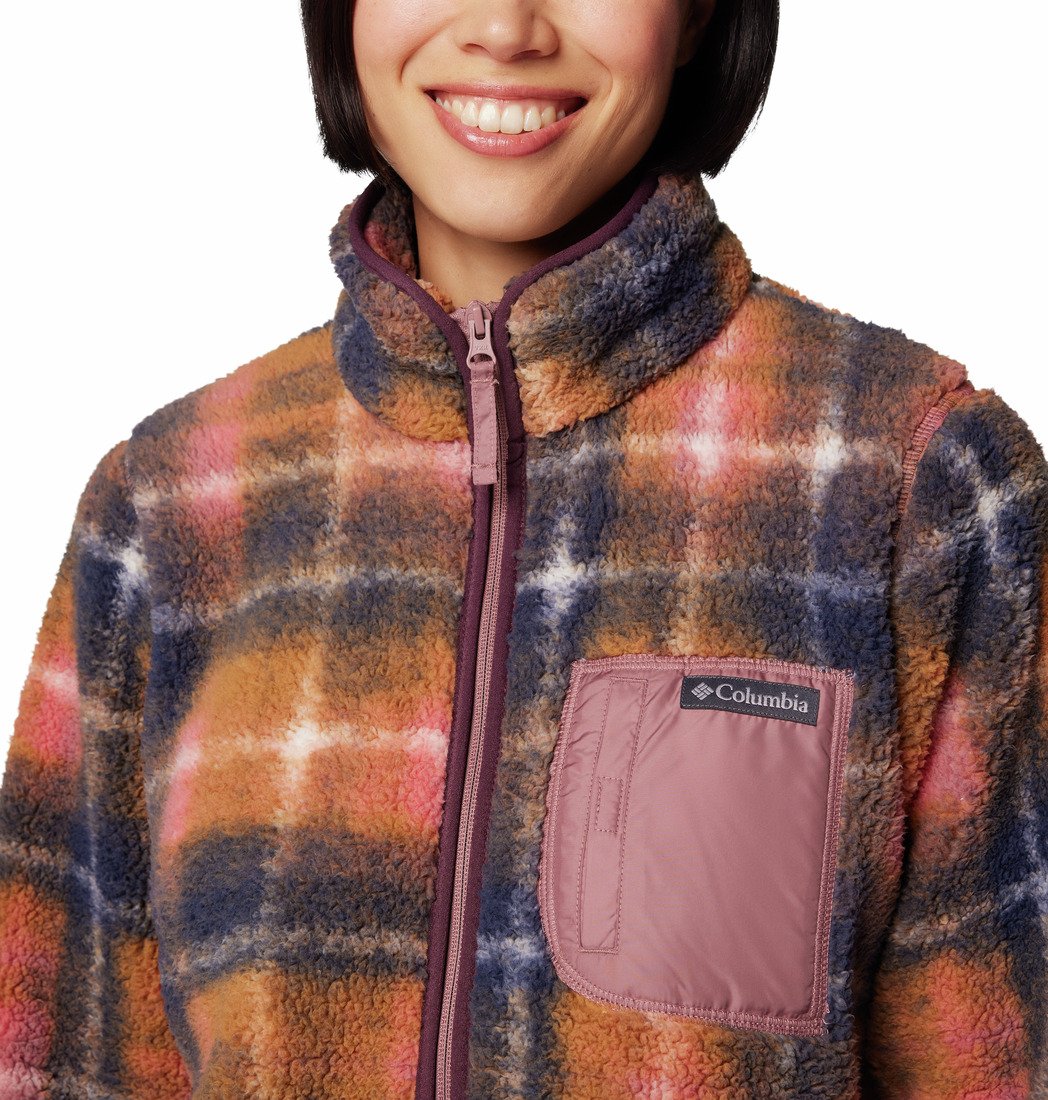 Columbia West Bend™ Print Full Zip II W - hnedá