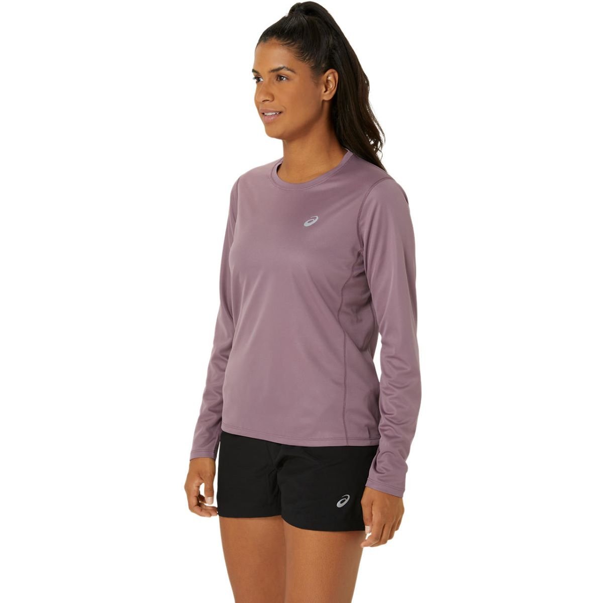 Tričko Asics Core LS Top W - fialové