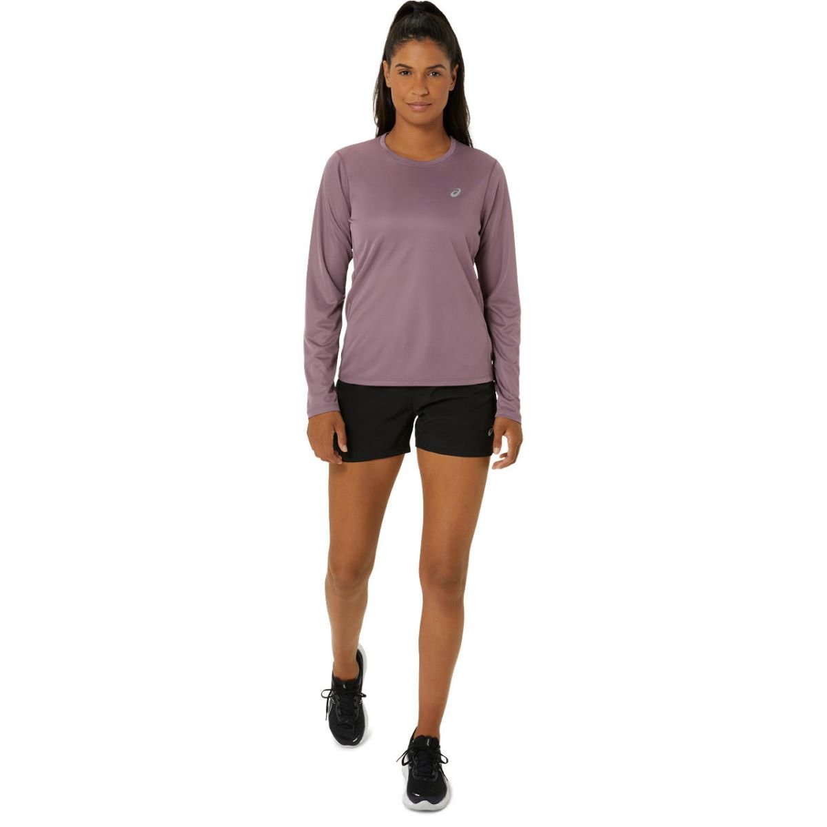 Tričko Asics Core LS Top W - fialové