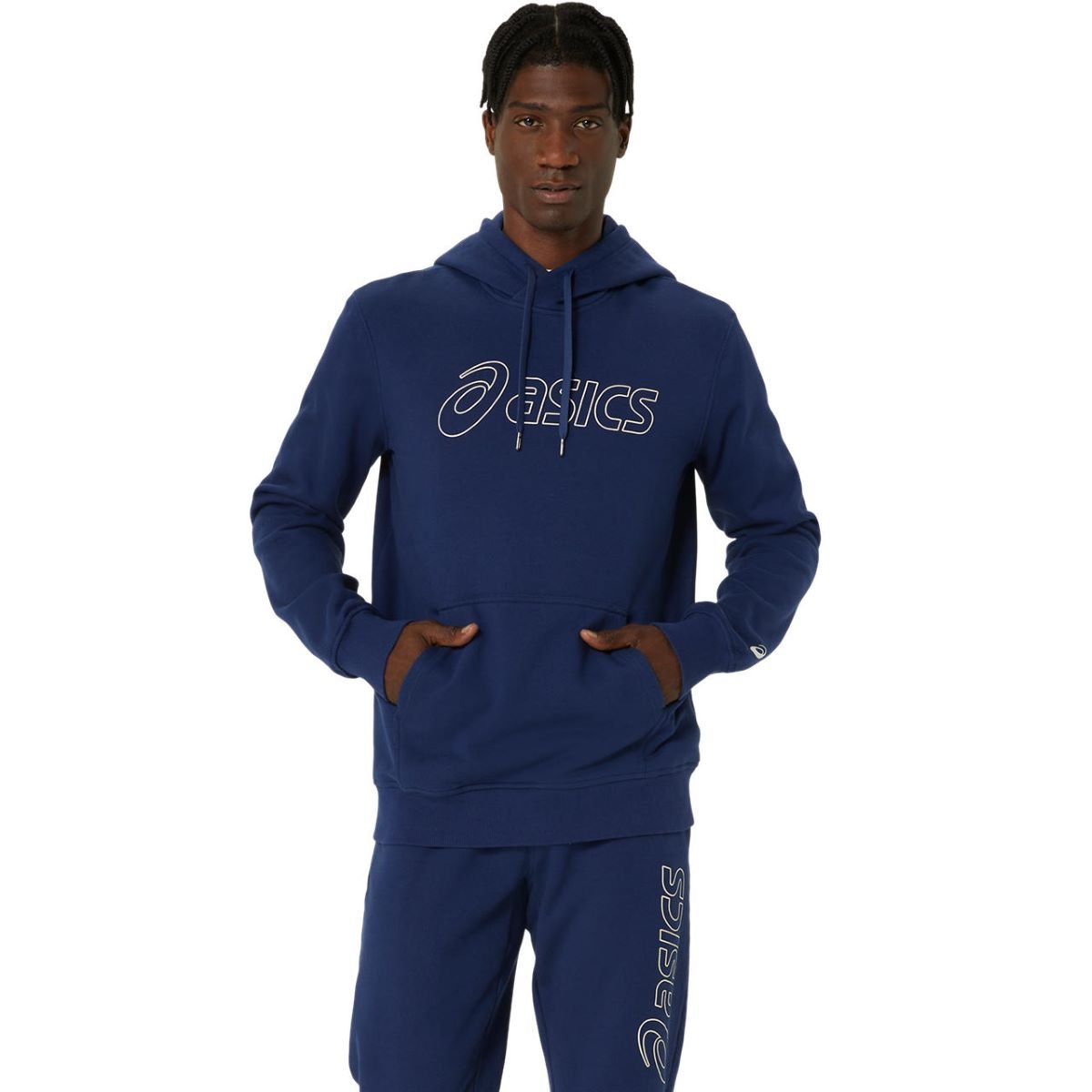 Mikina Asics Oth Hoodie M - modrá