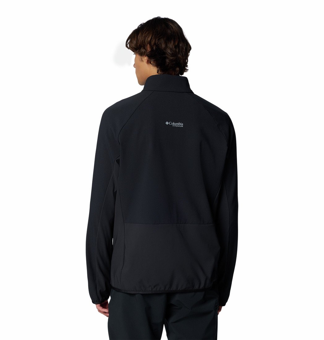 Mikina Columbia Spectre Ridge™ Tech Fleece FZ II M - černá