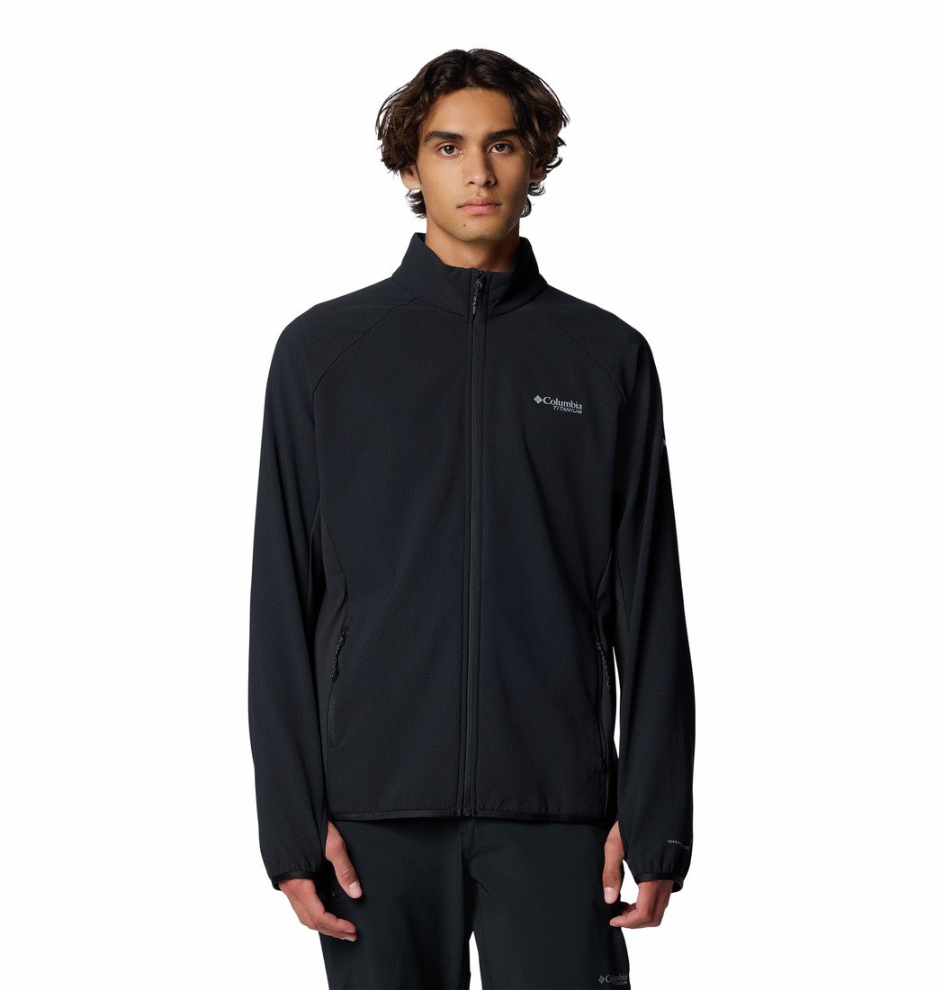 Mikina Columbia Spectre Ridge™ Tech Fleece FZ II M - černá