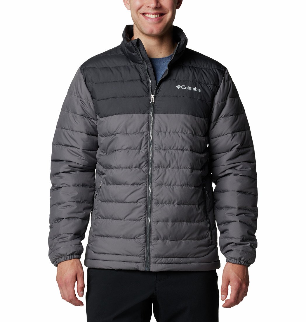 Bunda Columbia Powder Lite™ II Jacket M - šedá