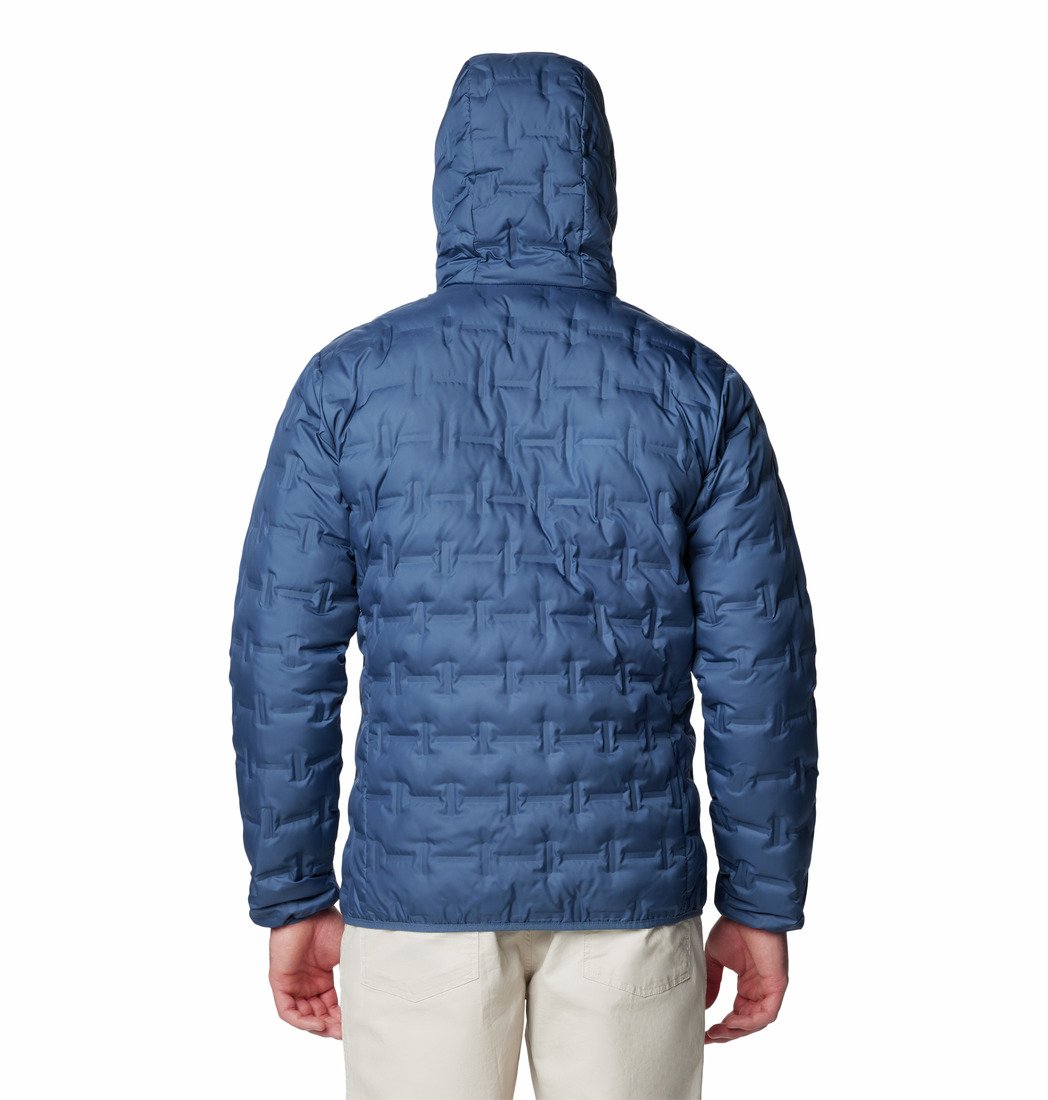 Bunda Columbia Delta Ridge™ II Down Hooded Jacket M - tmavě modrá