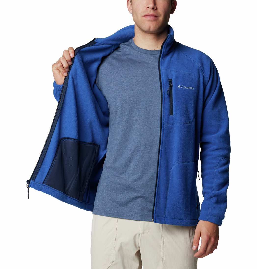 Mikina Columbia Klamath Range™ Full Zip M - modrá