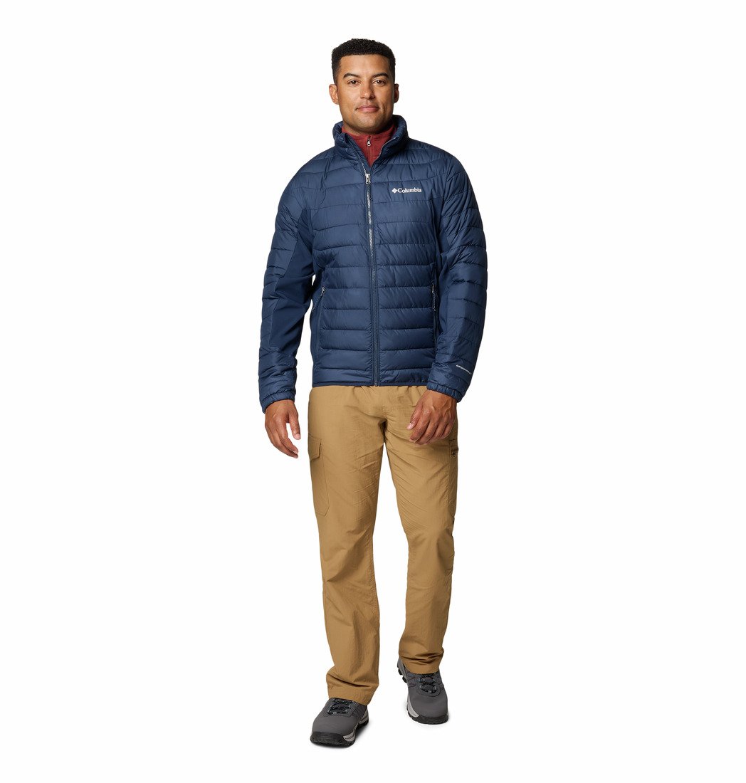 Columbia Powder Lite™ II Hybrid Jacket M - modrá