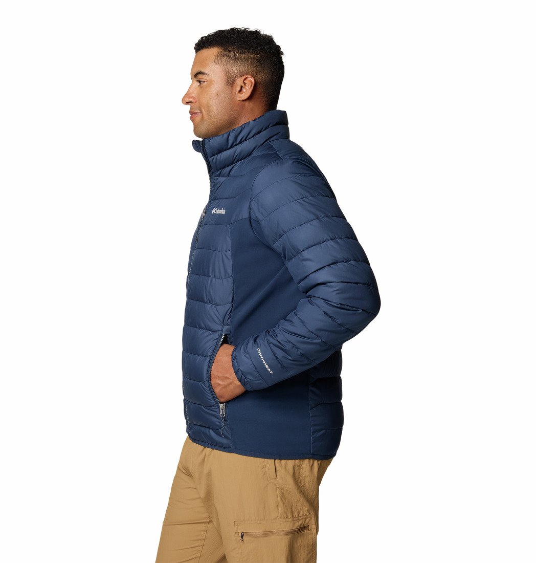 Columbia Powder Lite™ II Hybrid Jacket M - modrá