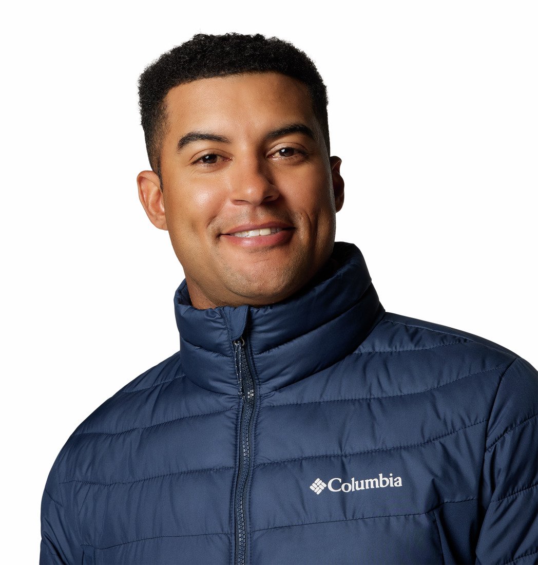 Columbia Powder Lite™ II Hybrid Jacket M - modrá