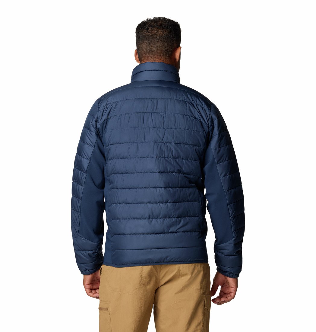 Bunda Columbia Powder Lite™ II Hybrid Jacket M - modrá