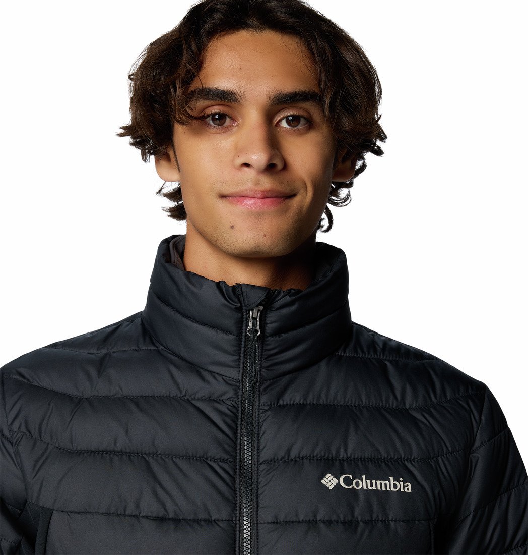 Bunda Columbia Powder Lite™ II Hybrid Jacket M - čierna