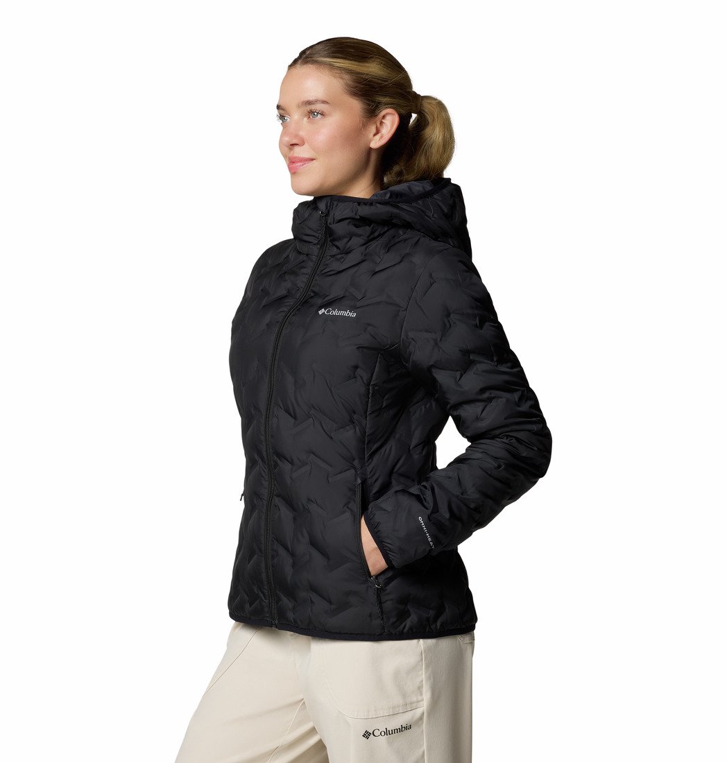 Columbia Delta Ridge™ II Down Hooded Jacket W - čierna