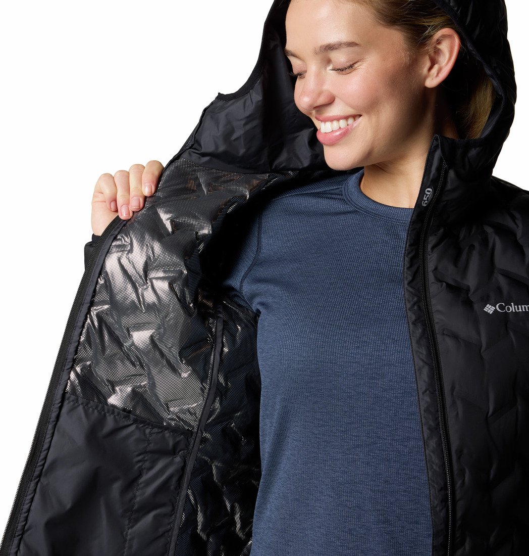 Columbia Delta Ridge™ II Down Hooded Jacket W - čierna