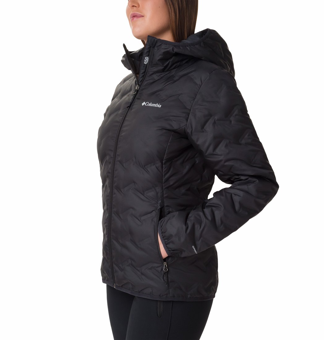 Bunda Columbia Delta Ridge™ II Down Hooded Jacket W - černá