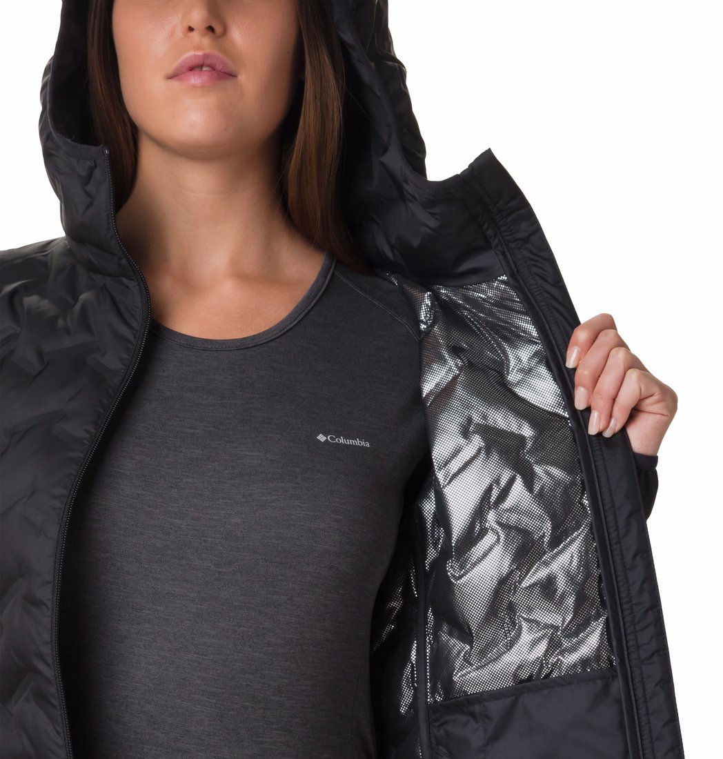 Columbia Delta Ridge™ II Down Hooded Jacket W - čierna