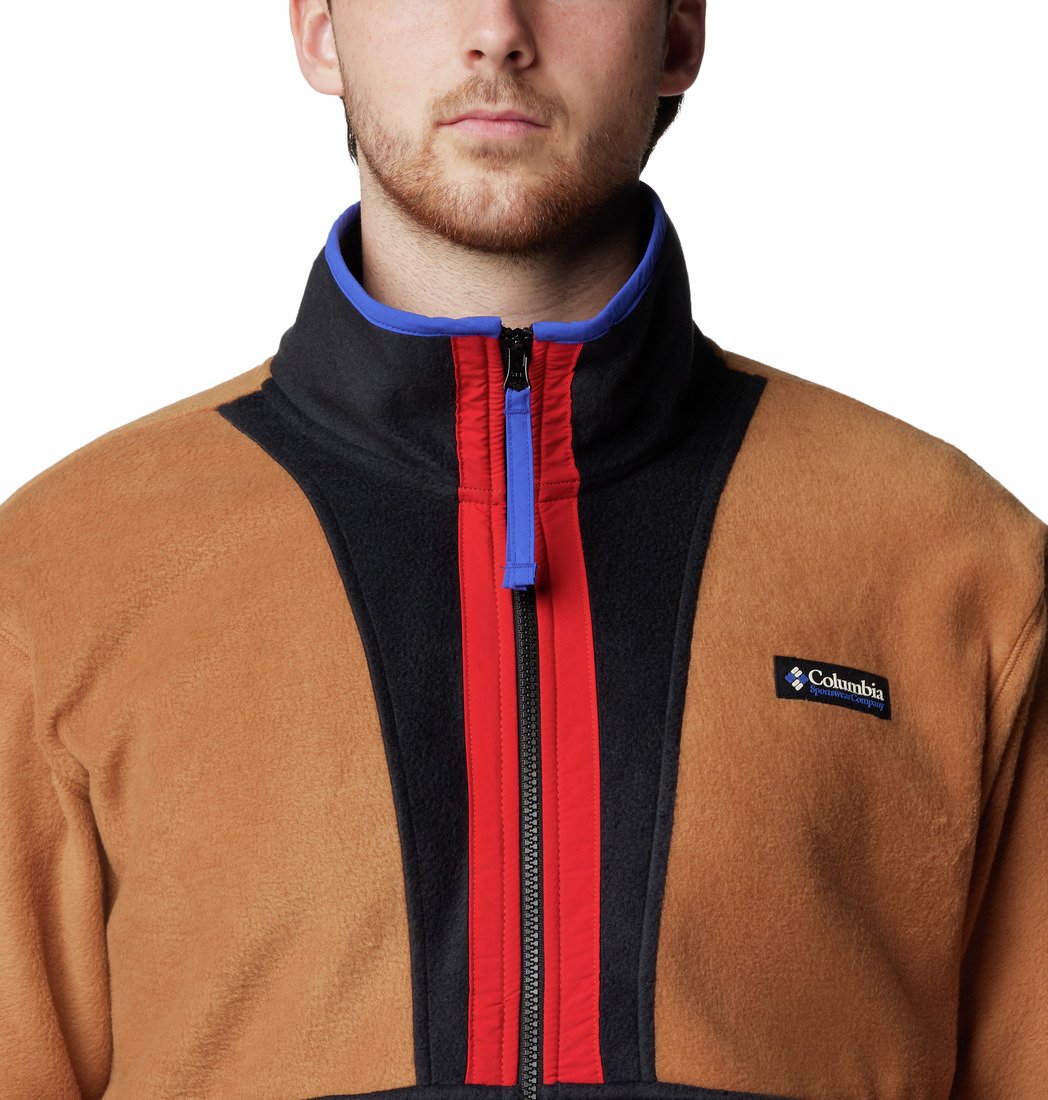 Mikina Columbia Backbowl™ II Full Zip Fleece M - hnědá/černá