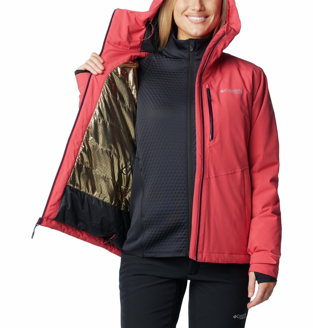 Bunda Columbia Explorers Edge™ II Insulated Jacket W - růžová