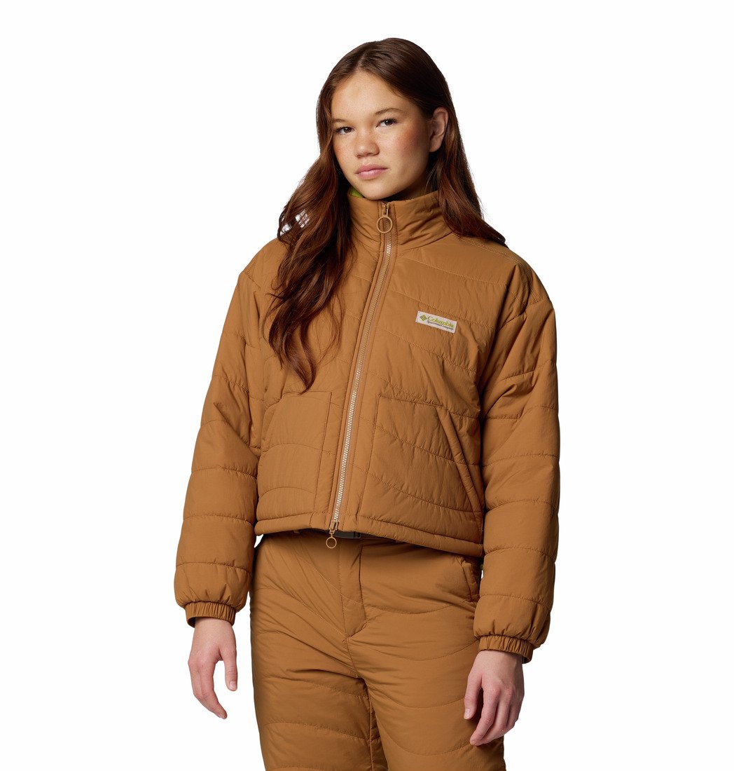 Bunda Columbia Wallowa™ Insulated Cropped Jacket W - hnědá