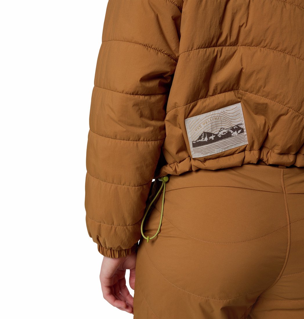 Bunda Columbia Wallowa™ Insulated Cropped Jacket W - hnědá