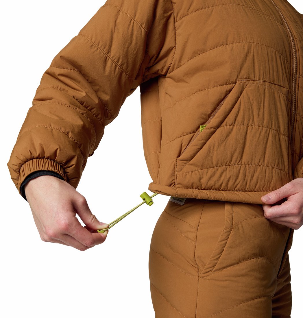 Columbia Wallowa™ Insulated Cropped Jacket W - hnedá