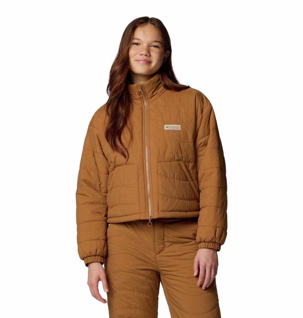 Columbia Wallowa™ Insulated Cropped Jacket W - hnedá