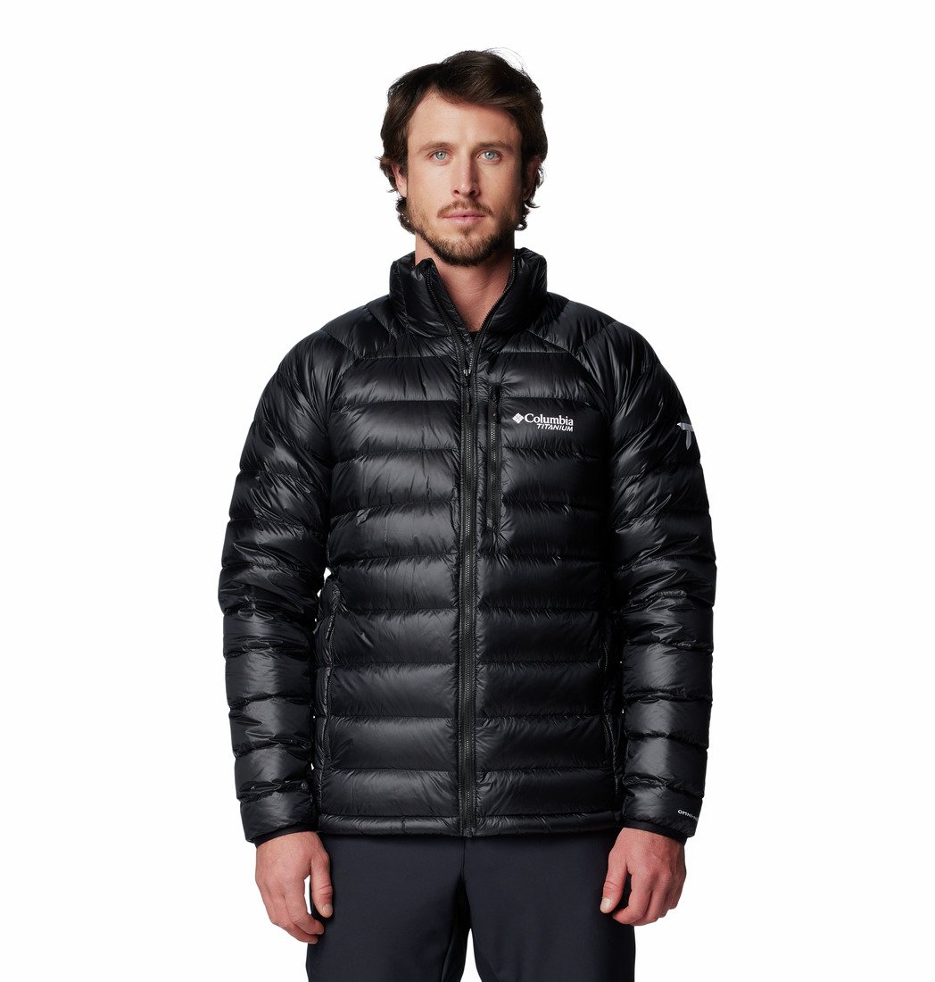 Bunda Columbia Arctic Crest™ Down Jacket M - černá