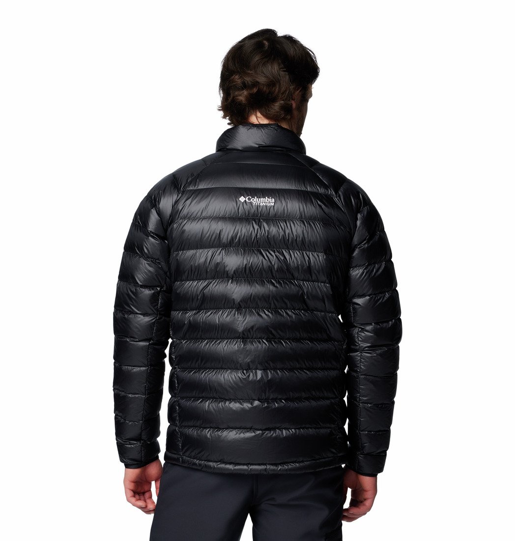 Bunda Columbia Arctic Crest™ Down Jacket M - čierna