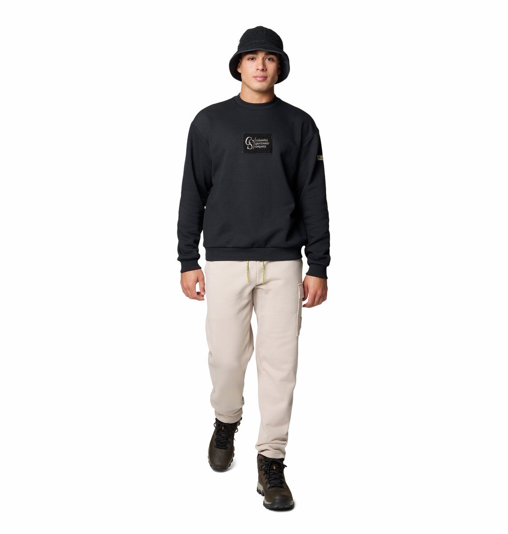 Mikina Columbia Wallowa™ Fleece Crewneck Sweatshirt M - černá