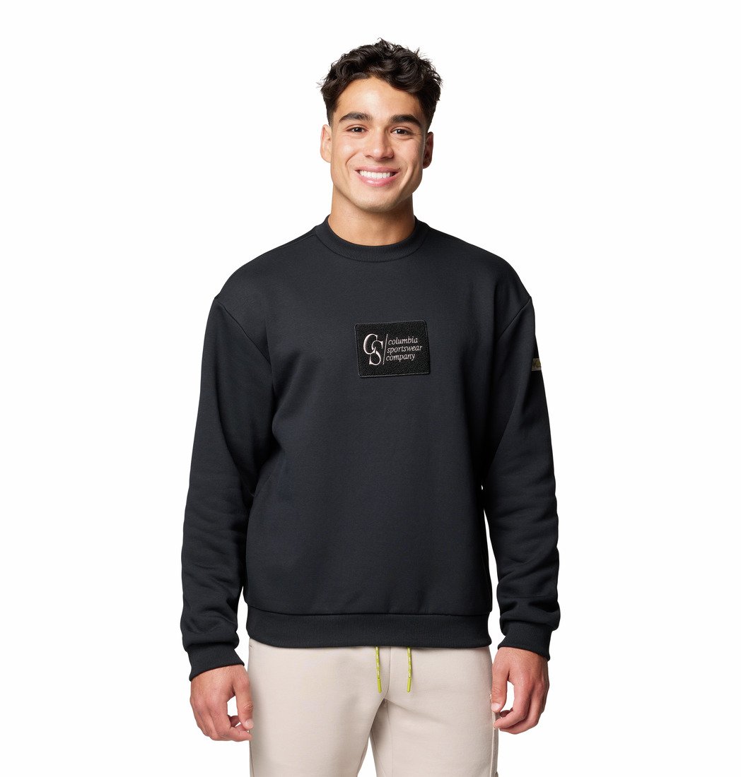 Mikina Columbia Wallowa™ Fleece Crewneck Sweatshirt M - černá